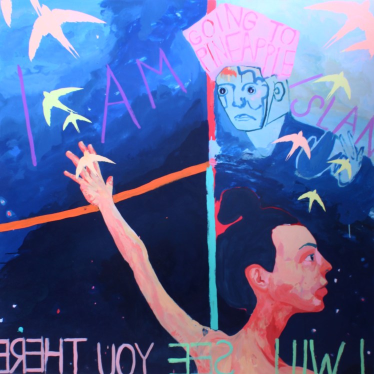 Pineapple Island, Oil, Gloss, Pigment