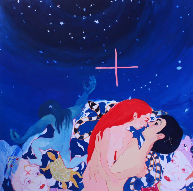 Universal Peace. Oil, Gloss, Pigment