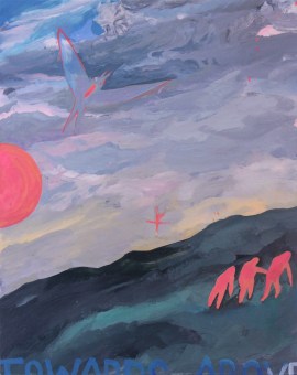 Up Above. Oil, Gloss, Pigment