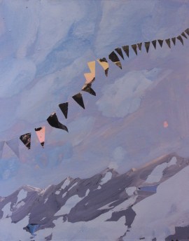 Sky Prayer. Oil, Gloss, Pigment.