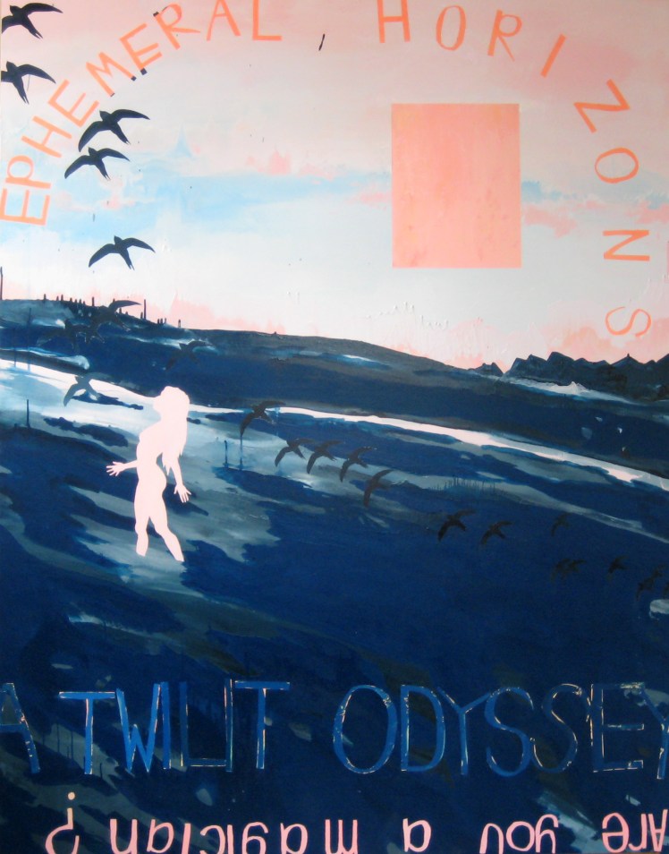 4 Paintings made for The RSA New Contemporaries 2010