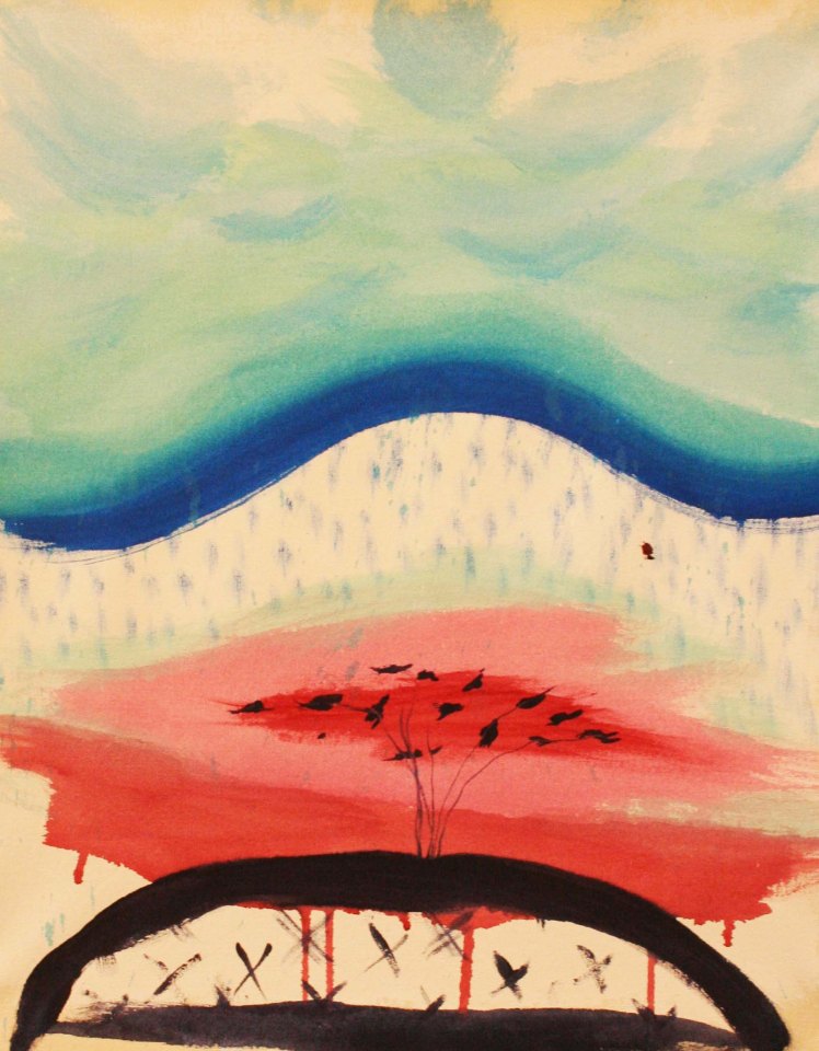 Advanced to light freedom. Acrylic, Oil, Gloss, Pigment