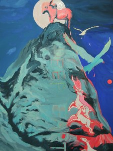 Deep and Open, Oil, Pigment, Gloss