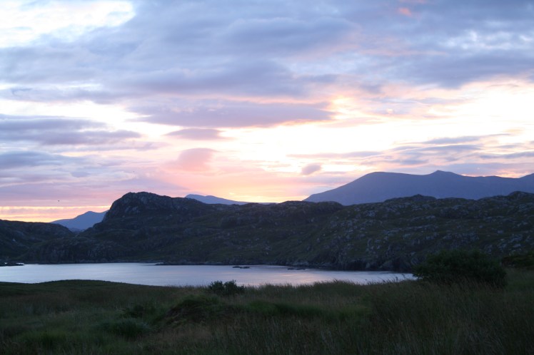 Sunrise over Scotland